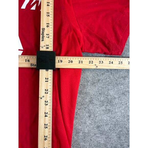 Puma Official Scuderia Ferrari Mission Winnow Racing Team T Shirt Mens XL Red - Picture 7 of 10